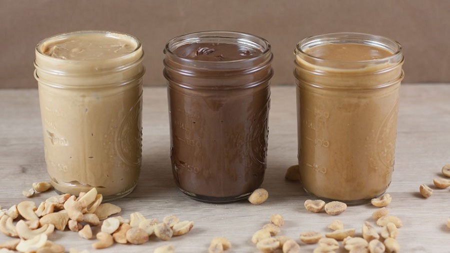 lineup of nut butters to find out what the best nut butter brand is